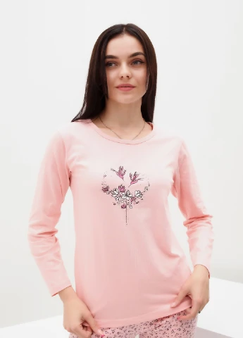 Персиковая всесезон пижама Dalmina