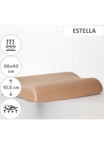 Подушка ортопедическая №6014 Delicate satin Estella 58х40х10.5 (2200003261141) Mirson (254080964)