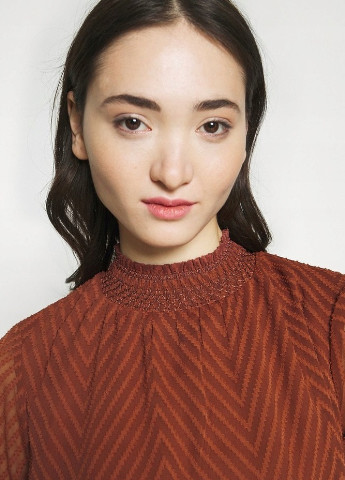 Коричнева блуза Only