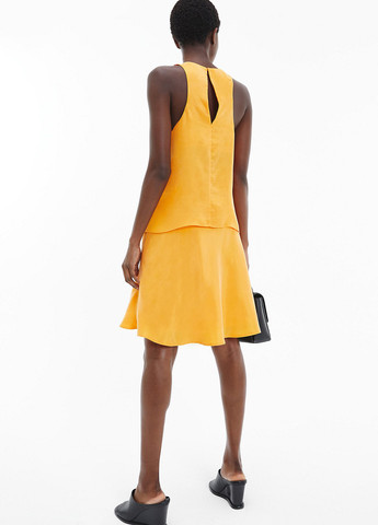 Світло-оранжева блуза Calvin Klein