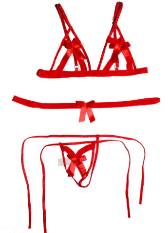 Красный демисезонный игровой костюм полоненка Langsha