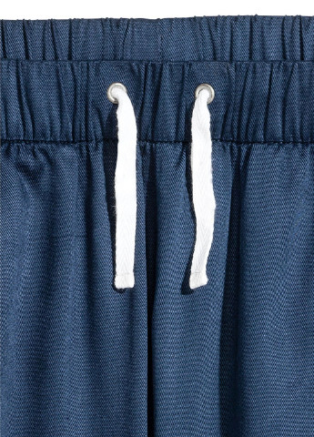 Синие кэжуал демисезонные джоггеры брюки H&M