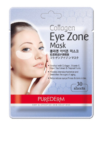 Патч Collagen Eye Zone Mask (30 шт.) Purederm (184326625)