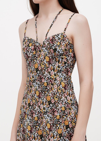 Комбинированное кэжуал платье Nasty Gal с цветочным принтом