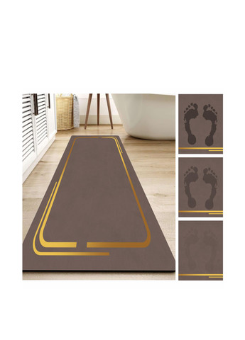 Килимок для ванної та кухні (2 шт.) 50х80 см,50х120 см Aquarius (322338843)