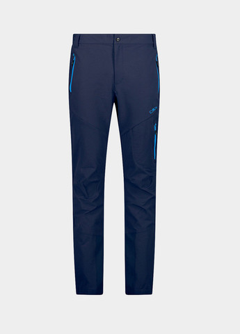 Темно-синие спортивные демисезонные зауженные брюки CMP