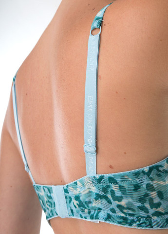 Блакитний бюстгалтер ARMANI EA7