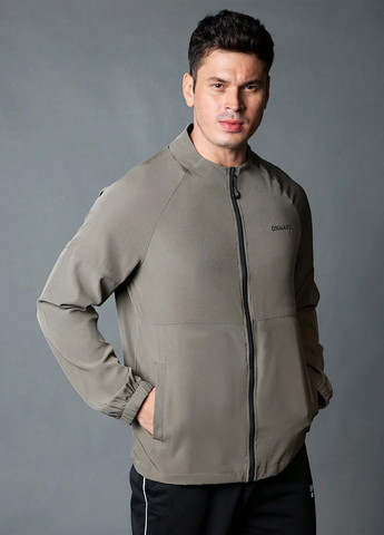 Сіра демісезонна куртка SHEIN