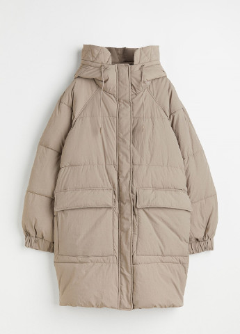 Бежева зимня куртка H&M