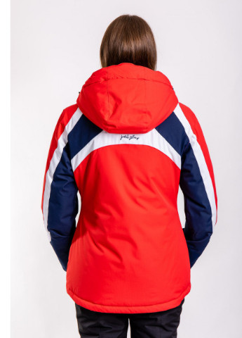 Куртка лижна жіноча червоний (B2374-red) Just Play (255616549)