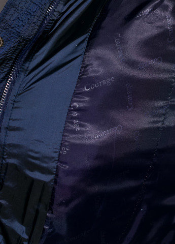 Темно-синяя зимняя куртка Time of Style
