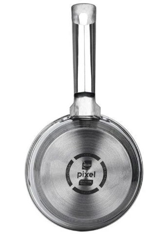 Ковш со стеклянной крышкой PX-4001-14 1.15 л 14 см Pixel (253611985)