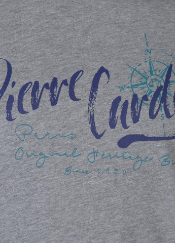 Темно-серая футболка Pierre Cardin