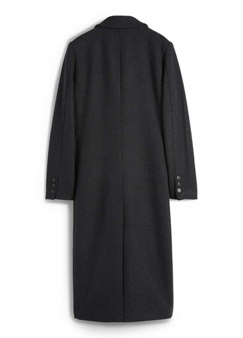 Темно-серое демисезонное Пальто однобортное C&A