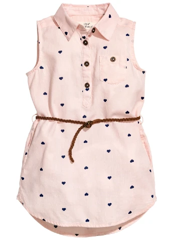 Світло-рожева сукня H&M (61625448)