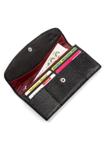 Жіночий шкіряний гаманець 19х10 см Stingray Leather (252134009)