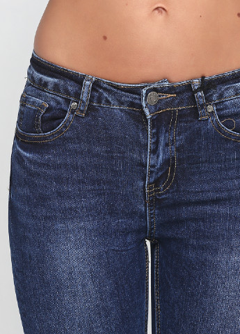 Джинси Farfallina завужені градієнти сині джинсові