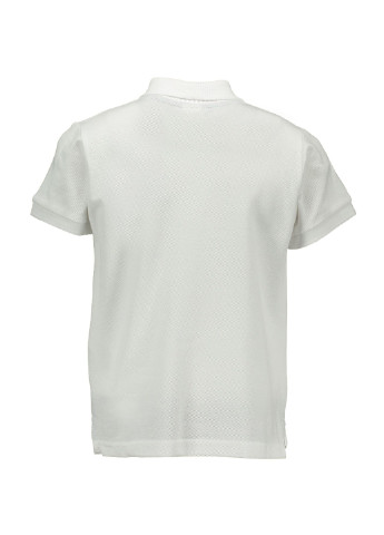 Белая детская футболка-поло для мальчика Piazza Italia