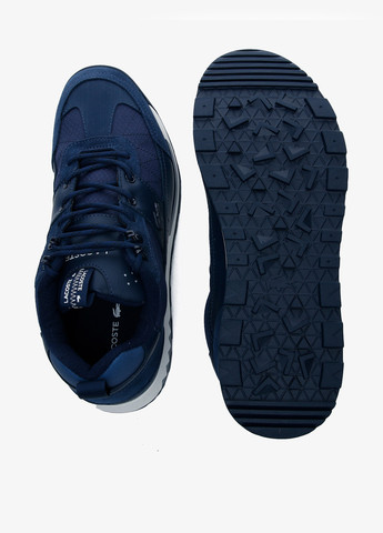 Темно-синие демисезонные кроссовки Lacoste Urban Breaker