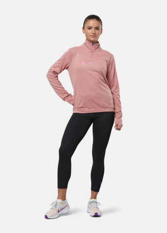 Толстовка FB4687-618 Nike WOMENS SWOOSH HALF ZIP PACER TOP (318417389)