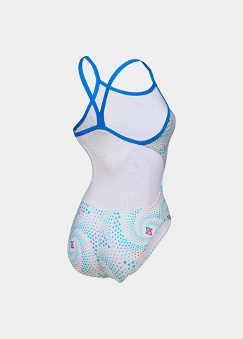 Білий демісезонний купальник суцільний Arena FIREFLOW SWIMSUIT