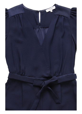 Комбинезон Morgan однотонный тёмно-синий деловой полиэстер