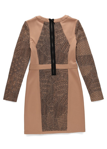 Комбинированное кэжуал платье футляр Supertrash колор блок