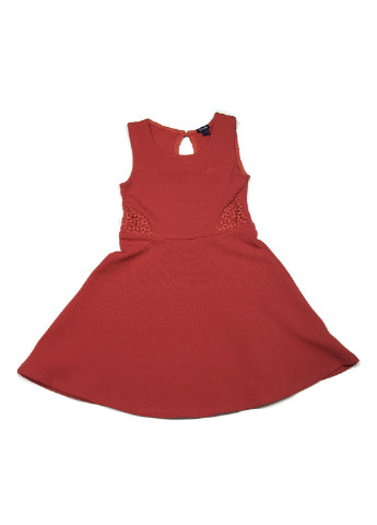 Бордовое платье Kiabi (250594763)