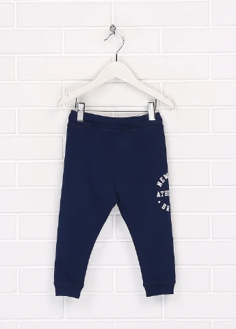 Синие спортивные демисезонные брюки джоггеры H&M