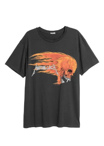 Темно-серая футболка H&M