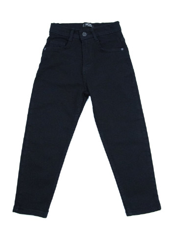 Черные демисезонные джинсы для мальчиков мом черные Altun
