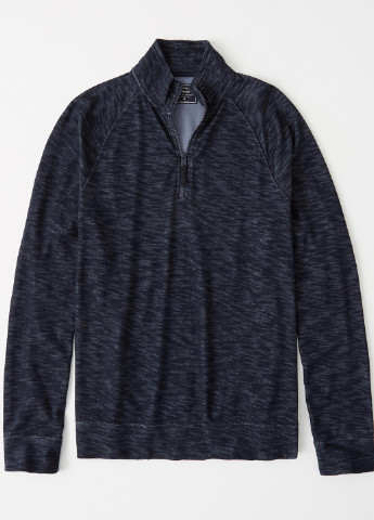 Темно-синій демісезонний светр Abercrombie & Fitch