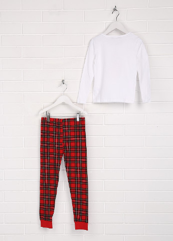 Красная всесезон пижама (лонгслив, брюки) лонгслив + брюки Signature