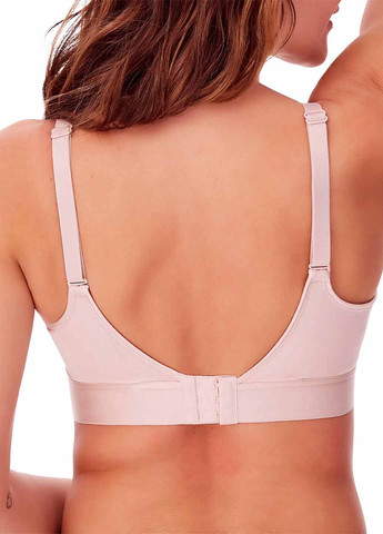 Пудровый бралетт бюстгальтер Bali с косточками нейлон