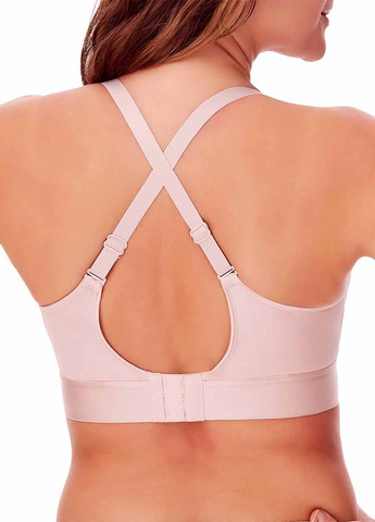 Пудровый бралетт бюстгальтер Bali с косточками нейлон