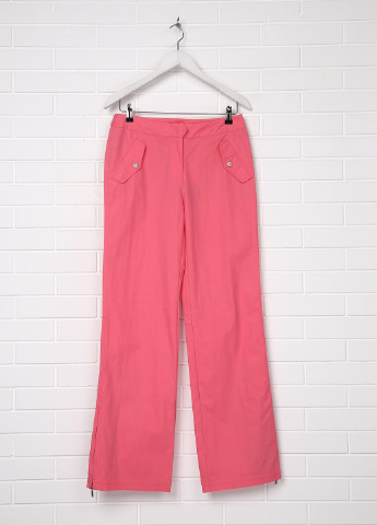 Розовые кэжуал демисезонные прямые брюки Next