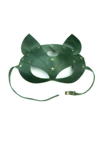 Преміум маска кішки, натуральна шкіра, зелена, подарункова упаковка LOVECRAFT (252374790)