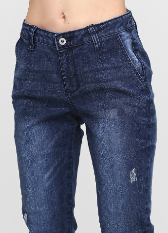 Темно-синие демисезонные укороченные джинсы B.C. Best Connections