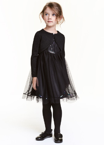 Чорна сукня H&M (135110556)