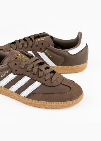 Кросівки IE6522 adidas Samba OG Earth коричневі демісезони (317252142)
