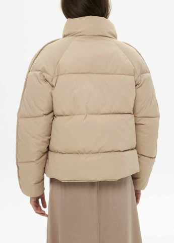 Бежевый зимний Пуховик Fashion