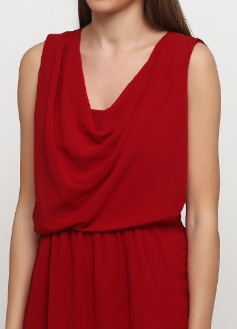 Червона кежуал плаття, сукня кльош OVS однотонна