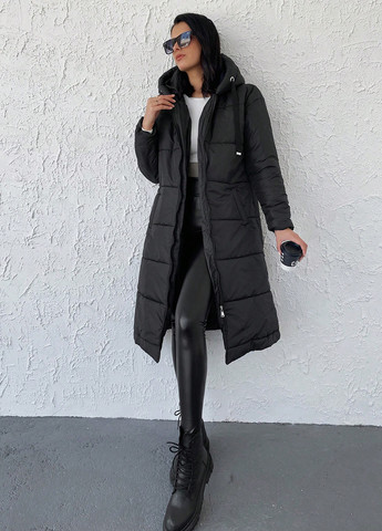 Черная демисезонная куртка SHEIN