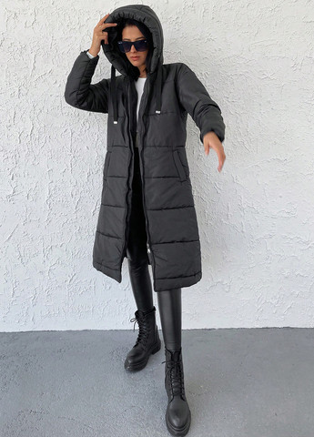 Черная демисезонная куртка SHEIN