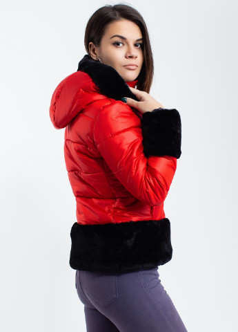 Красная демисезонная куртка Modna Anka