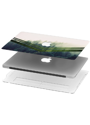 Чехол пластиковый для Apple MacBook Pro 13 A1278 Лес (Forest) (6347-1929) MobiPrint (218539709)