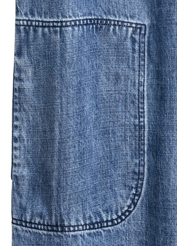 Синя джинсова сукня а-силует H&M
