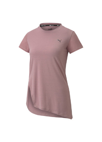 Розовая всесезон футболка Puma Studio Lace SS Tee