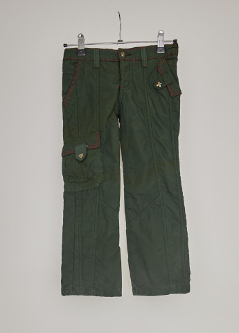 Зеленые кэжуал демисезонные брюки прямые Killah