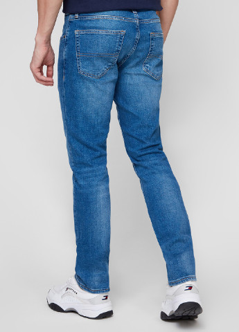 Светло-синие демисезонные зауженные джинсы Tommy Jeans